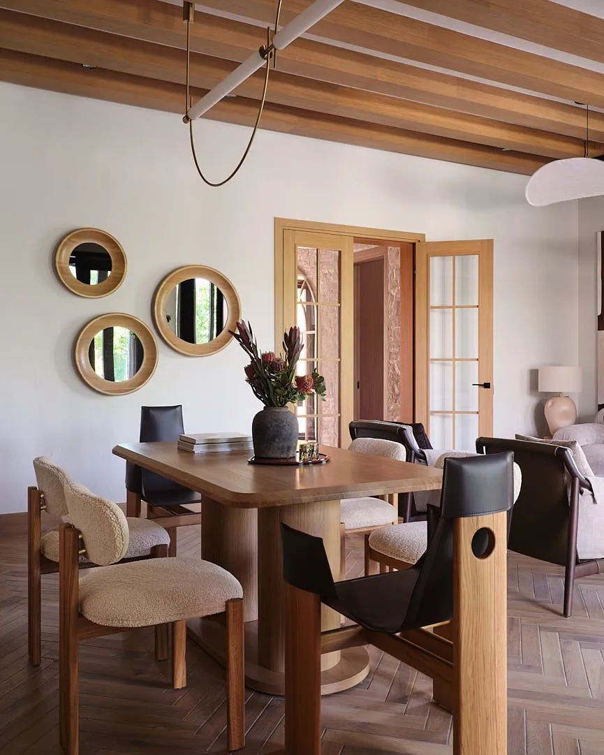 This country house is a gift from a son to his parents